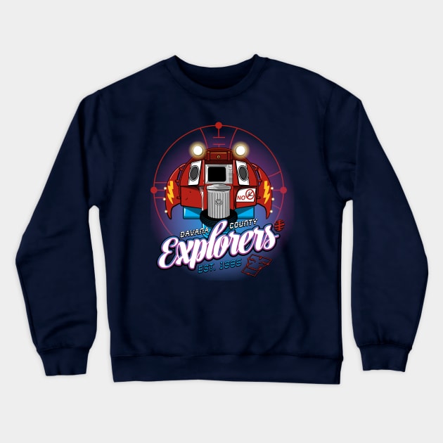 Explorers Crewneck Sweatshirt by mannypdesign